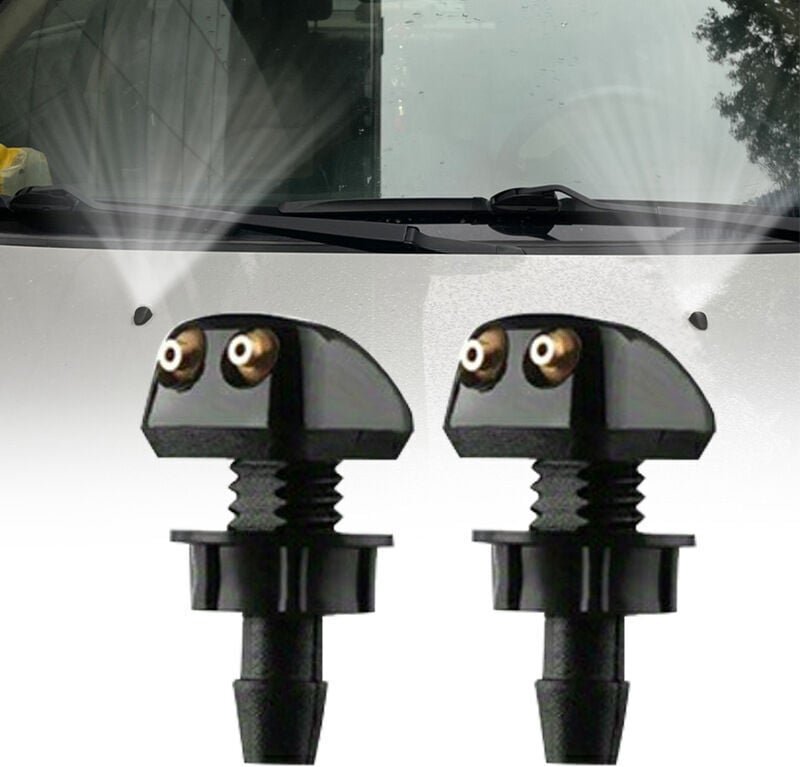 4-teilige Auto-Frontscheibenwaschdüsen, universeller Scheibenwischer-Sprühstrahl für die Auto-Windschutzscheibe