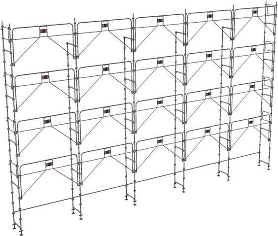 Matisère - Gerüst 160m² - Struktur allein - Gelände Version - DUO160GC-S