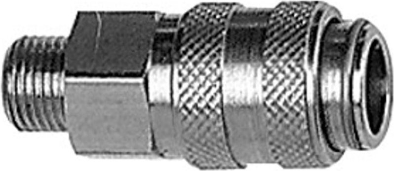 Schnellverschlusskupplung nw 5, Edelstahl 1.4305, g 3/8 ag - Riegler