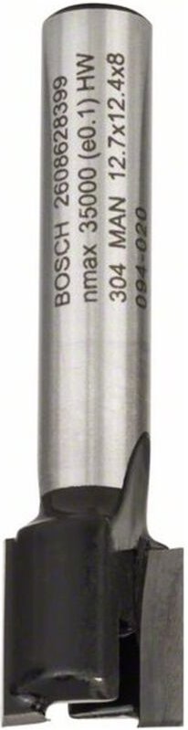 Schaniernutfräser Standard for Wood, 8 mm, D1 12,7 mm, l 12,7 mm, g 50,8 mm - Bosch