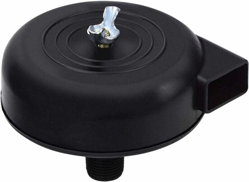 Luftkompressor-Filterelement Luftkompressor-Schalldämpfer Schalldämpferfilter Zubehör 16mm Schnecken-Kunststoffgehäuse