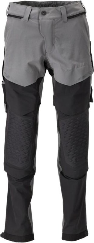 Thumbnail - Hose mit Knietaschen 22279-605-8909 Gr. 90C47 anthrazit grau/schwarz - Mascot