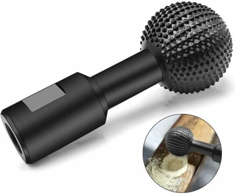 Rotierender Kugelfräser, Kohlenstoffstahl zum Holzschnitzen, Polieren, Gravieren, Bohren, Schleifkopf für Winkelschleife...