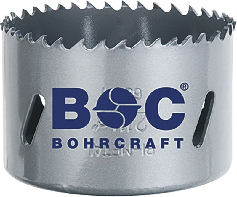 Lochsäge 60mm - Type 1900 Lochbohrer für Leichtmetall, Kunststoff, Gipskarton und Holzverkleidungen, HSS-Bi-Metall - Boh...