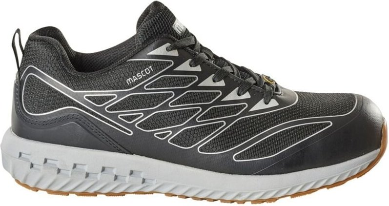 Mascot MASCOT® FOOTWEAR MOVE Sicherheitshalbschuhe S1P ESD SRC Gr.46 schwarz/silber