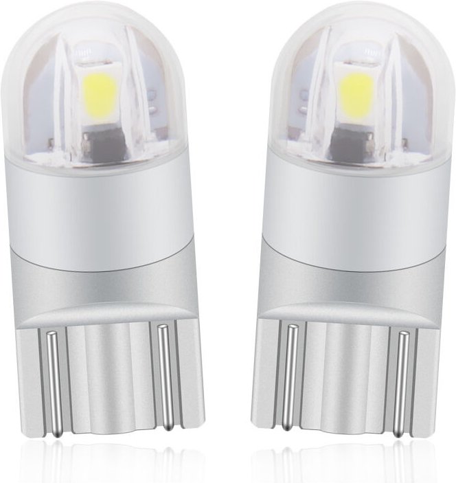 Ersandy - T10 W5w LED-Markierungsleuchte, Nachtlichter, 12 v, 6000 k, weiß, 168 194 LED-Blinkerleuchte für Auto, Motorra...