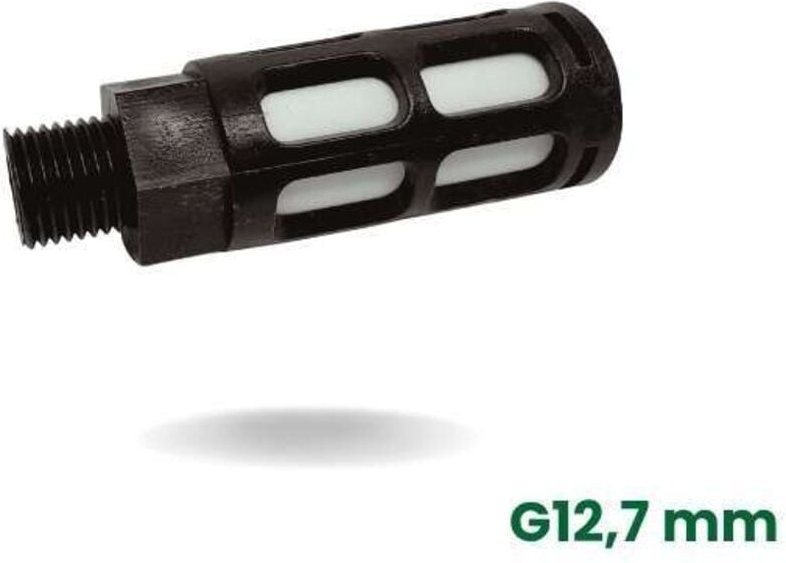 Großer Kunststoffschalldämpfer, 12,7 mm Gewinde