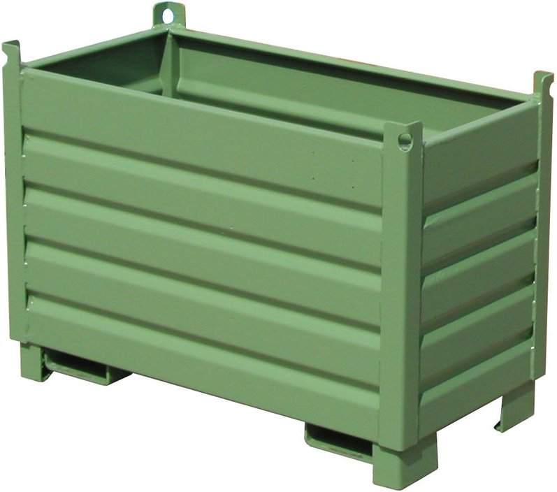 Bauer Sammelbehälter-System SBS 500, lackiert, Resedagrün