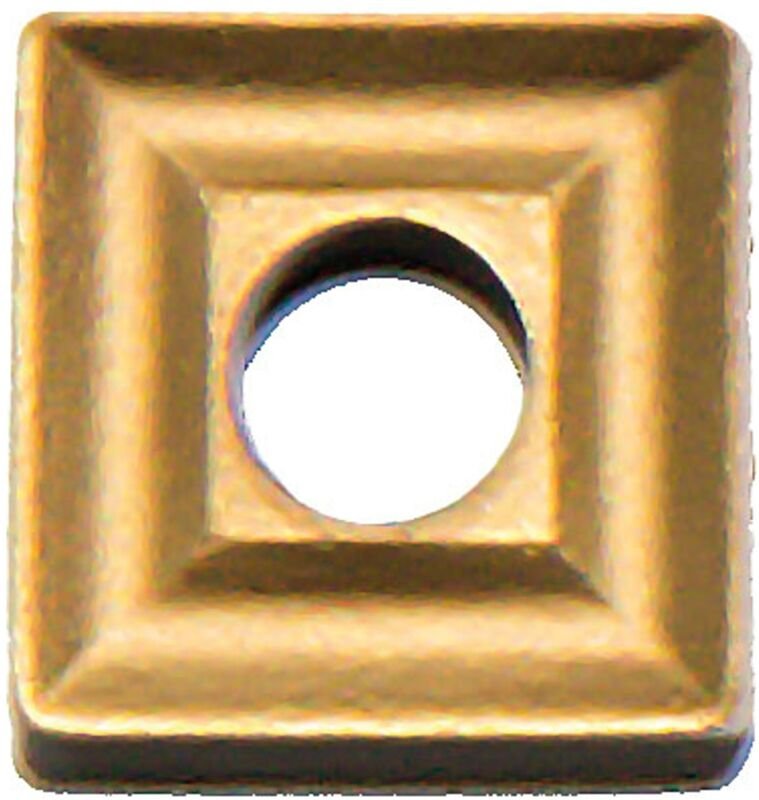 HM-Wendeplatte quadratisch TIN-beschichtet