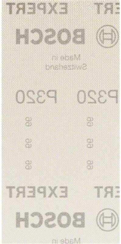 Expert M480 Schleifnetz für Schwingschleifer, 93 x 186 mm, k 320, 50-tlg. - Bosch