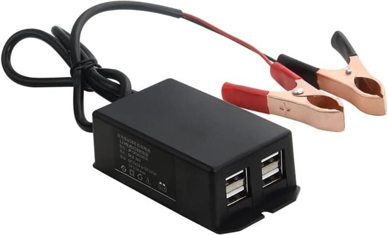 12 v 24 v auf 5 v USB-Netzteil, wasserdichtes Motorrad-Handy-Ladegerät, USB-Motorrad-Ladegerät, Motorrad-USB-Ladegerät-A...