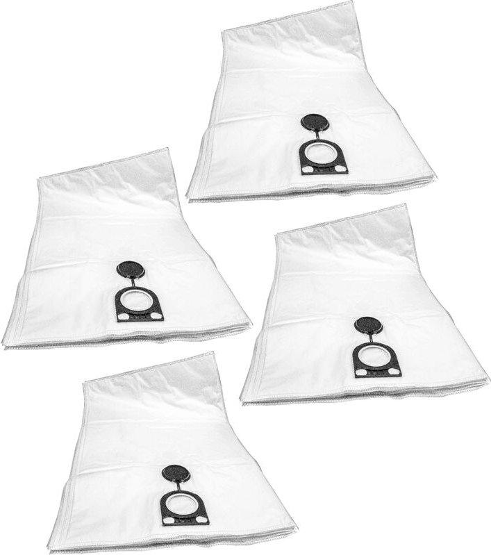 vhbw 20x Staubbeutel Ersatz für Swirl UNI 20 Net für Staubsauger - Mikrovlies, 50cm x 33cm Weiß