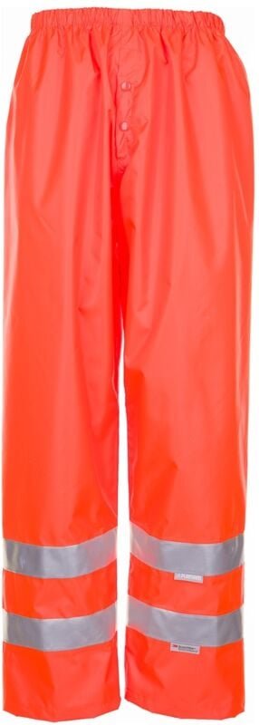 Thumbnail - Warnregenhose wasserdicht Gr. 3XL orange - Planam