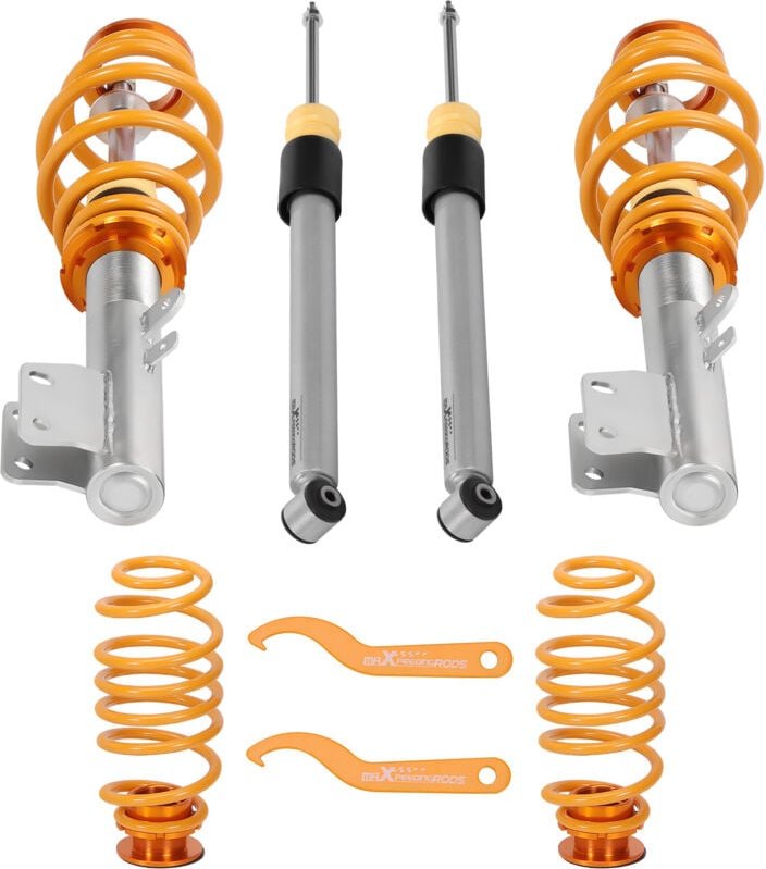 Gewindefahrwerk Tieferlegung for Citroen C4 Coupe la 2004-2013 Hhenverstellba