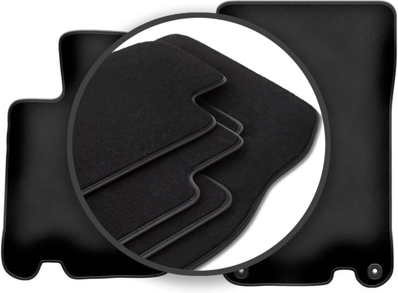 Premium-Fußmatten für: Mercedes SL R230 Roadster (2001-2011)