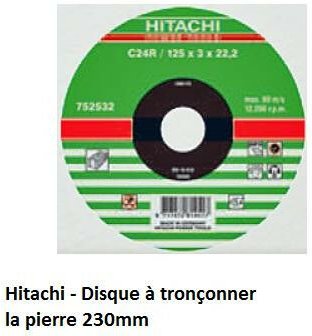 Hitachi Hikoki Stein-Trennscheibe 230mm - 752535