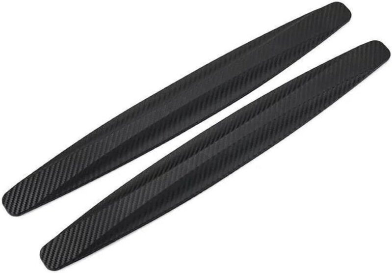 2Pcs Universal Auto Stoßstange Ecke Protector Anti-Kollision Gummi Stoßstange Wachen