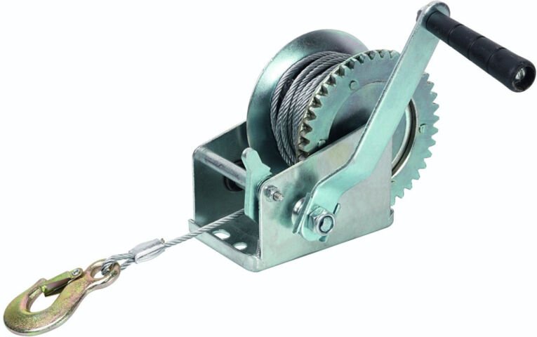 Trade Shop - Hebezeugwinde Haken manuelle Winde 300 kg 6 mt -