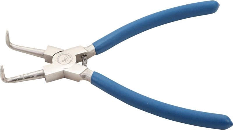 Sprengringzange abgewinkelt für Innensprengringe 225 mm