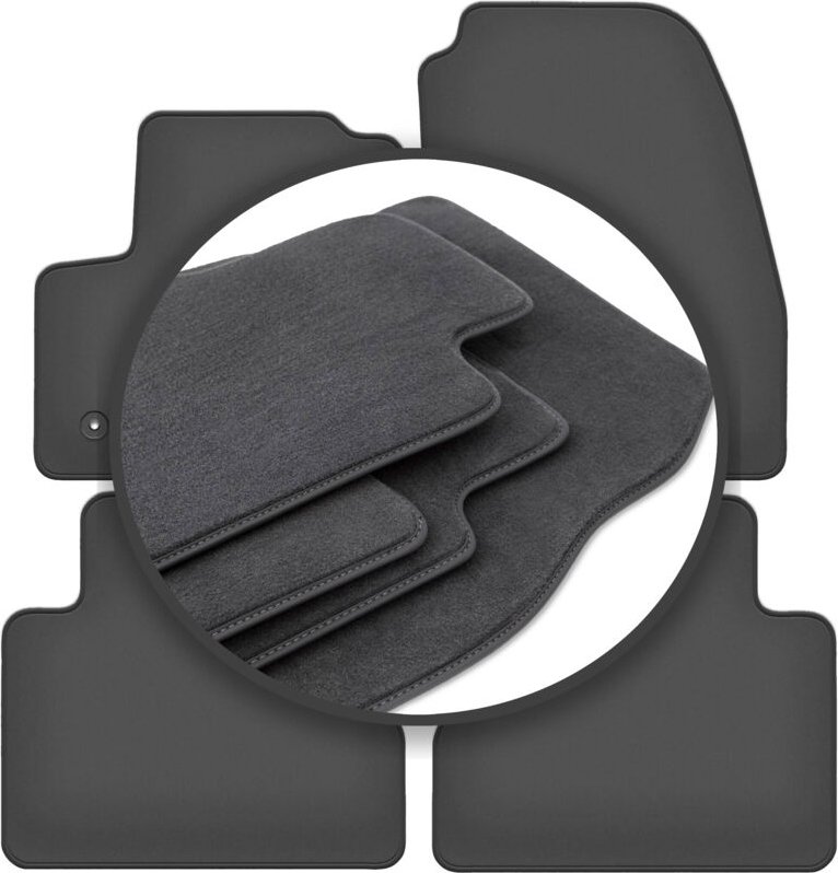 Premium-Fußmatten für: Ford C-MAX MK2 Minivan (2015-2019)