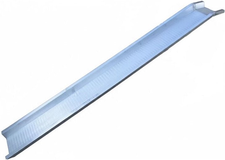 Auffahrschiene 2.50m mit Rand - Innere Breite 155mm - Länge 2500mm - als Einzelstück - M050/25U/MT