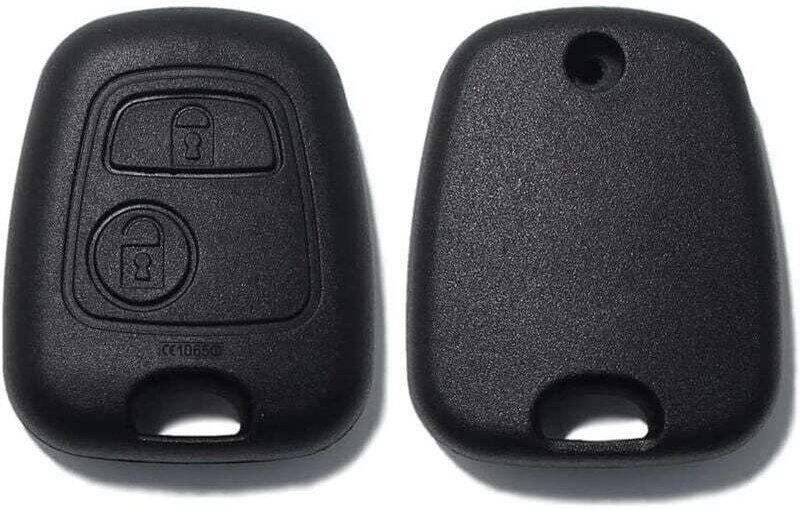 Ersatzschlüssel mit Schraube Fernbedienung 2 Tasten für Citroen C1 C2 C3 C4 C5 Xsara Picasso Saxo Berlingo Toyota Aygo P...