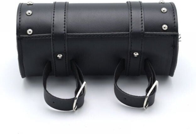 Odipie - Motorrad-Satteltaschen, Motorrad-Werkzeugtasche aus Leder, universelle Motorrad-Satteltaschen, schwarze Motorra...