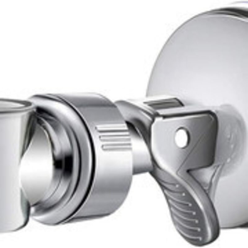 Sjqka - Universal Handbrause Halterung, Ohne Bohren Saugnapf Verstellbarer Saugnapf Duschstange 360° Drehbar Duschkopfha...