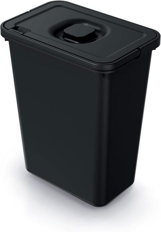 SYSTEMA BASICA NKS10W Abfalleimer - schwarz Recycling