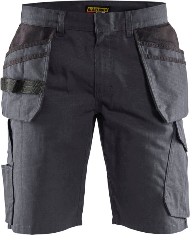Arbeitsshorts mit schwebenden Taschen 1494 - Grau/Schwarz S - FR(40) - SE(C46) - Standards