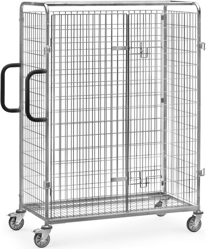 Fetra - Doppel-Flügeltür l x h 1250 x 1825 mm, für Kommissionierwagen