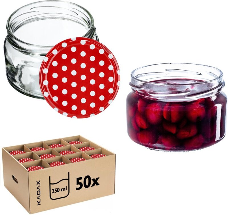 Glas Klara 250ml fi82 TO-250/1 Packung mit 50 Stück - Kadax