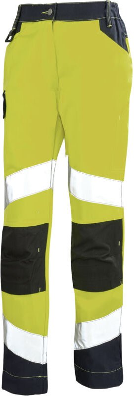 Damen-Jeans Fluorescent Tech Gelb Fluorescent/Dunkelblau 2XL - FR(54-56)
