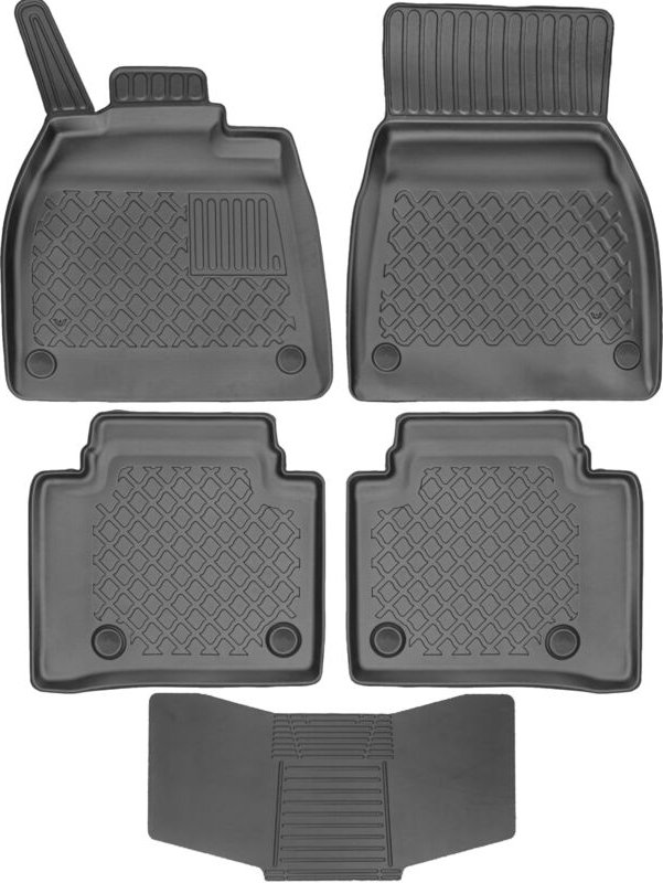 ARISTAR 604011 Matten + Bezug 251992 - Mercedes EQS V297 Limousine 2021- STOP. MOUNT MS vorne und hinten
