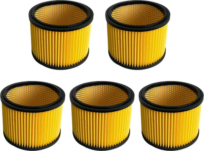 Trade-Shop Rundfilter / Faltenfilter / Lamellenfilter / Patronenfilter Ersatz für Einhell bt-vc 1250 sa bt-vc 1500 sa bt...