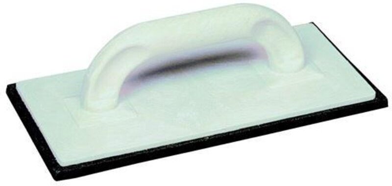 Reibebrett mit Zellgummiauflage Kunststoff L280xB140xS10mm