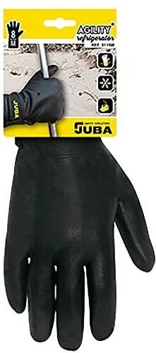 Juba - Arbeitshandschuhe Nitrilschaum / Fleece-Innenfutter polar Größe 11