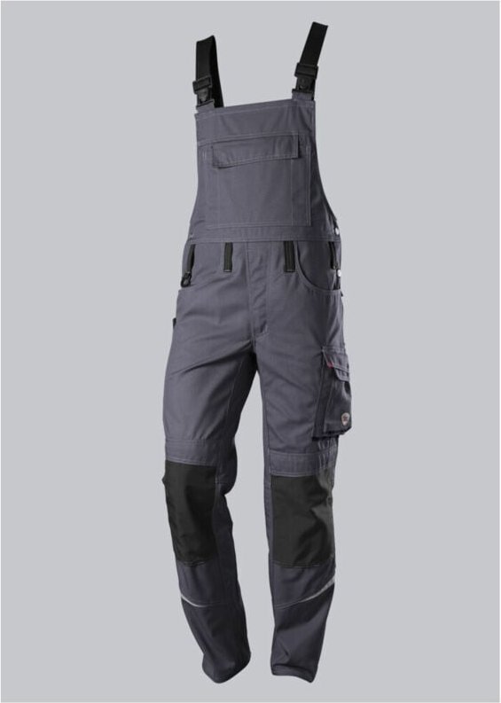 FP - bp Herren Latzhose 1804 720 Gr. 58 dunkelgrau/schwarz