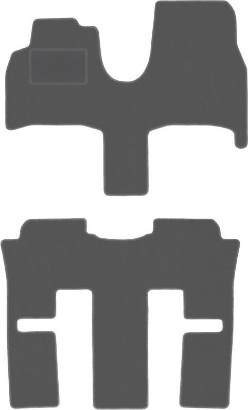 Graphit-Fußmatten für: Citroen C8 7-Sitzer (2002-2014)