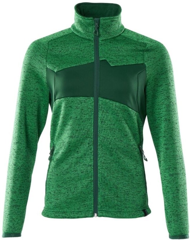 Accelerate Strickpullover mit Reißverschluss, Damenpassform 18155 Gr. 2XL grasgrün/grün - Mascot