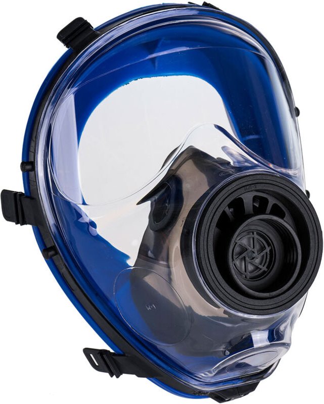 Vollgesichtsschutz Helsinki – Universeller Schraubverschluss Blau