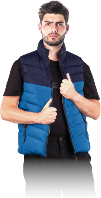 Arbeitsweste, Steppweste blau XXXL