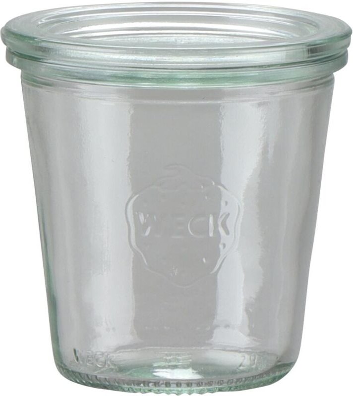 Siena Home - Sturz-Glas 'Cucinare' Rundrand 290 ml Weck-Glas, Rundrand-Deckel