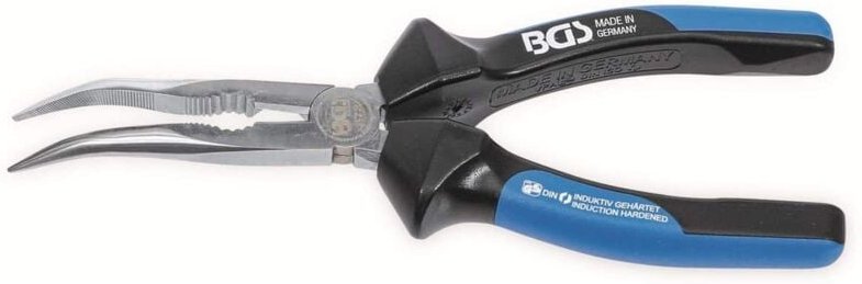 Bgs Technic - Telefonzange mit Schneide gebogen 200 mm