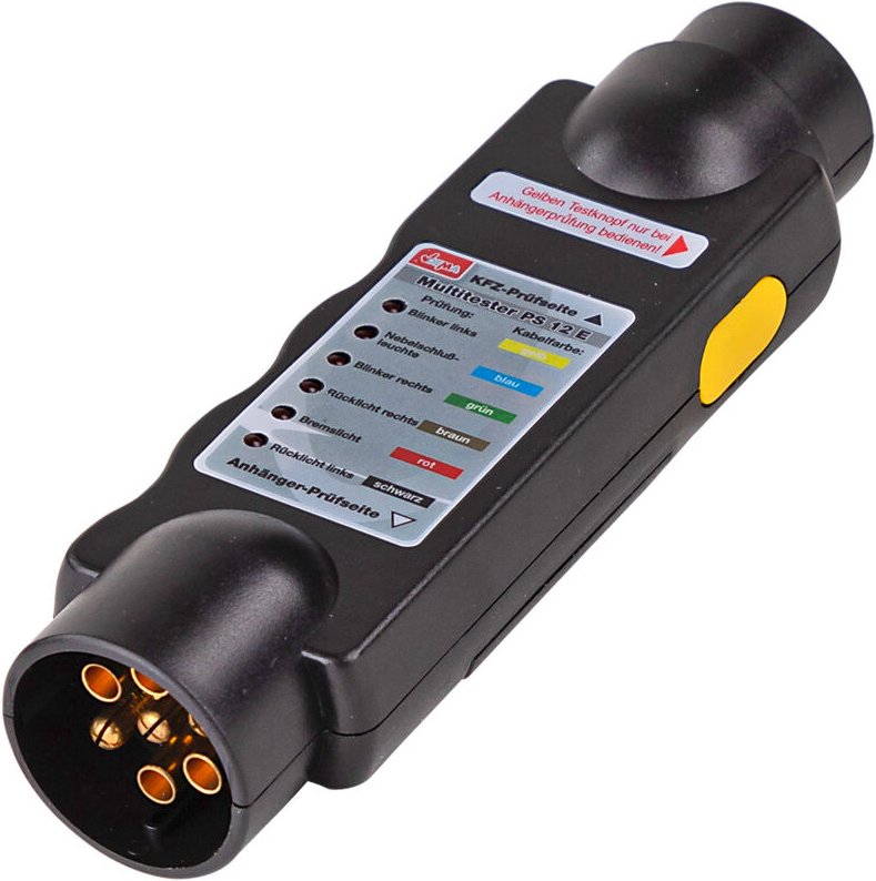 Dema - Prüfstecker für Anhänger 12 v/ 7 polig