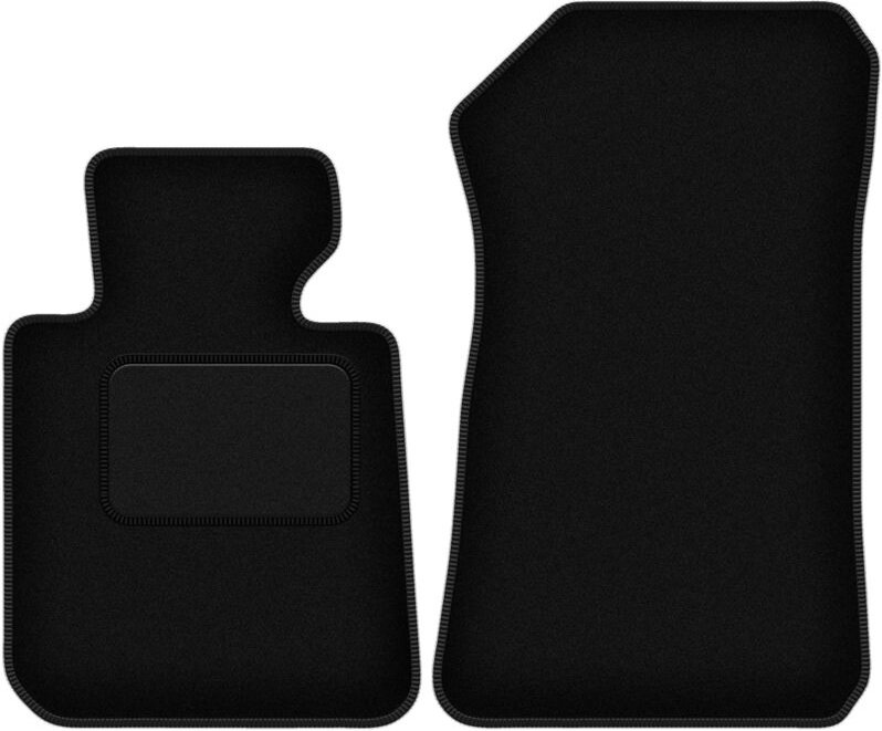 Vordere Matten schwarz für: BMW 1 E81 Fließheck (2007-2012)