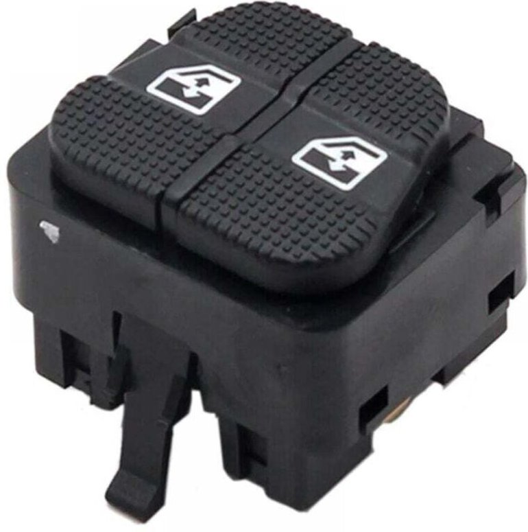 XVX - Comando alzacristalli, interruttore singolo adatto per Volkswagen Golf 1H0959855