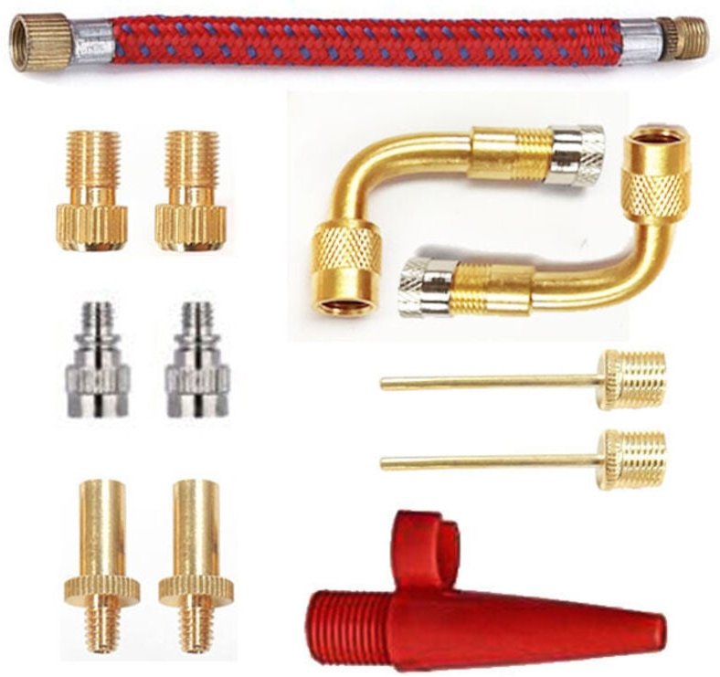 Thumbnail - Pumpenventiladapter Fahrradventil Fahrradventilanschlüsse Fahrradtransformatoradapter
