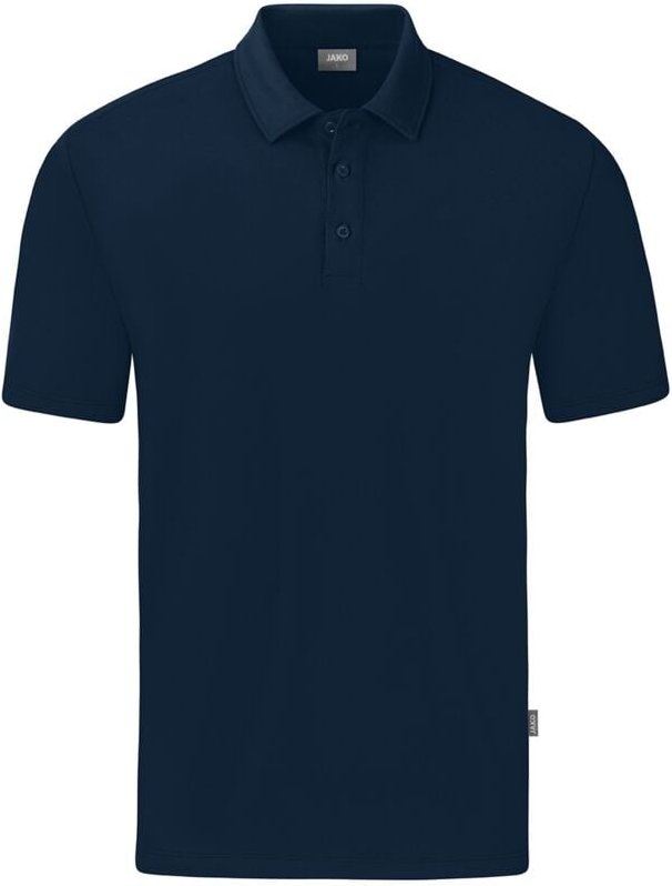 JAKO Polo Organic Stretch Herren C6321 Gr. S marine