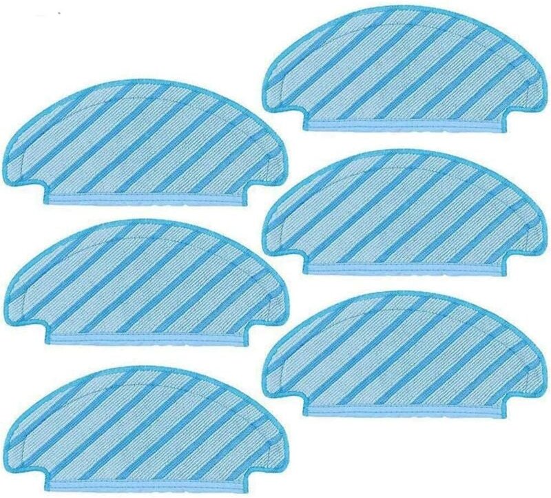Shining House - 6 Reinigungstücher für T8/T8 max N8 PROStaubsauger Zubehör Ersatzteile